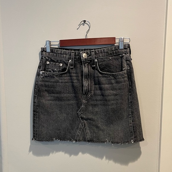 Itty Bitty Mini Skirt by rag & bone. - Picture 6 of 8
